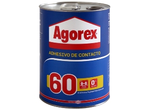  ADHESIVO CONTACTO 1 GL.(3.8LT) AGOREX 60. TARRO 