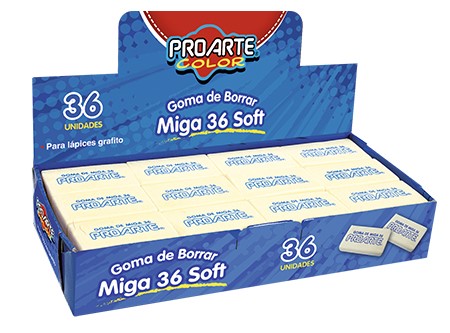  GOMA BORRAR MIGA PROARTE 36R CHICA DP X 36 UN 