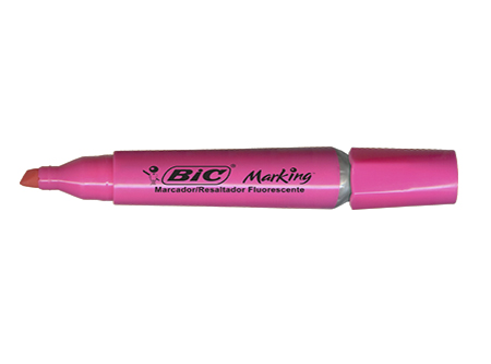  DESTACADOR ROSADO BIC MARKING 