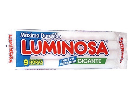  VELA 208 GR PQ X 4 UN LUMINOSA GIGANTE 