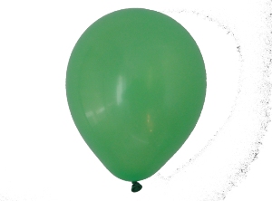  GLOBOS N.  9 LISO X 50 UN VERDE OSCURO BALLOONS 