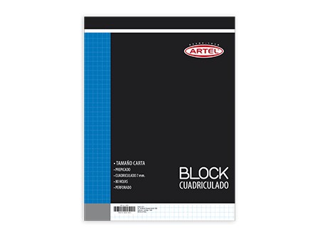  BLOCK CARTA M7 80 HJ ARTEL PREPICADO 