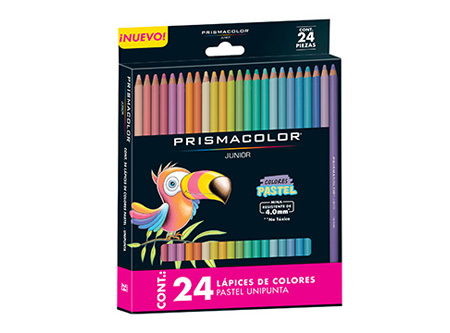  LAPIZ COLOR 24UN. LARGO PASTEL PRISMACOLOR 