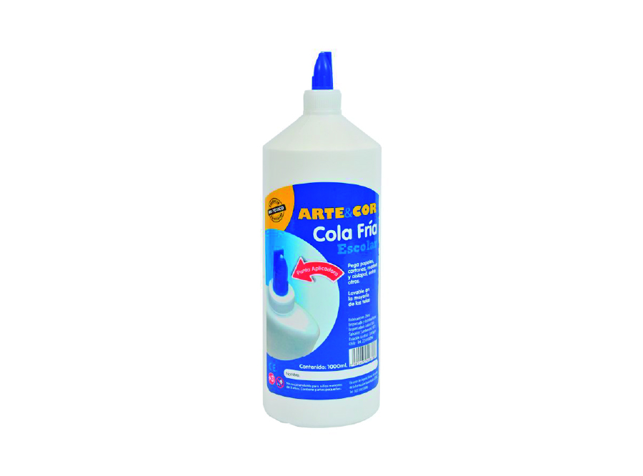  ADHESIVO COLA ESCOLAR   1 KL. ARTE & COR 
