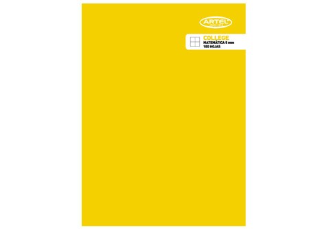  CUADERNO COLLEGE M5 100 HJ LISO ARTEL 