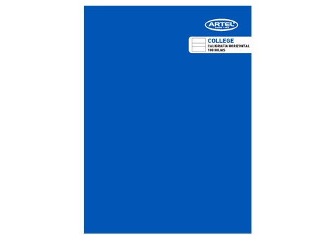  CUADERNO COLLEGE M7 100 HJ LISO ARTEL 