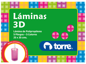  CARPETA ESC. LAMINA 3D 5 HJ TORRE 