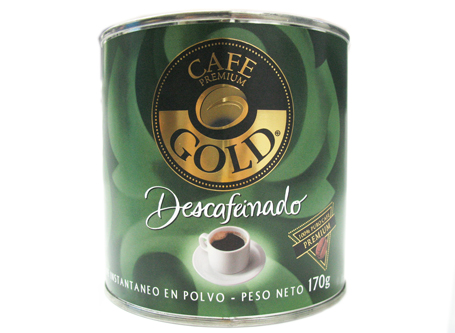  CAFE 170 GR DESCAFEINADO GOLD PREMIUM 