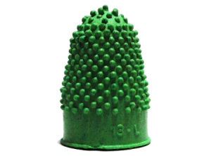  ESP. DEDOS DE GOMA No. 13 VERDE 