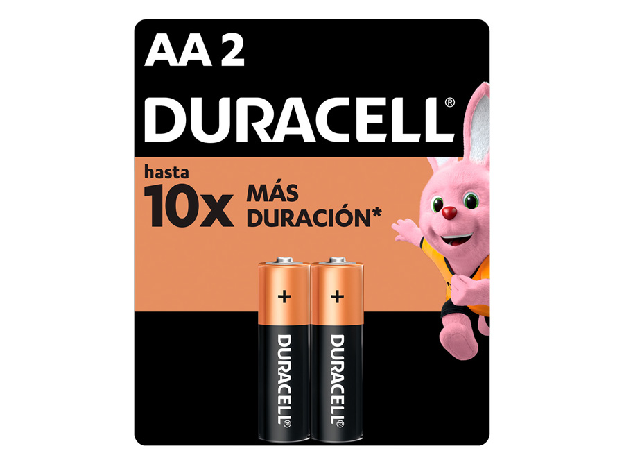  PILA ALCALINA AA X  2 UN. DURACELL. 