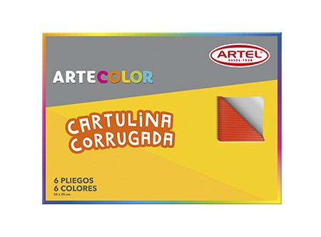  CARPETA ESC. CARTU CORRUGADA 6 HJ ARTEL 