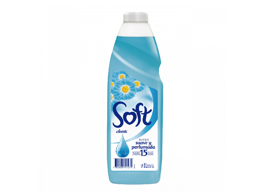  SUAVIZANTE  1 LT.SOFT LIQUIDO NORMAL 