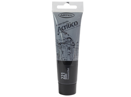  PINTURA ACRILICA  35 CC NEGRO MARFIL ARTEL 