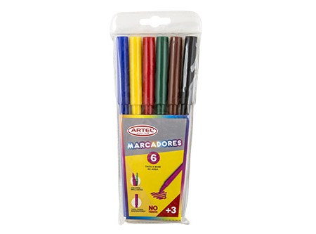  PLUMON ESCOLAR 6 COL.ARTEL 
