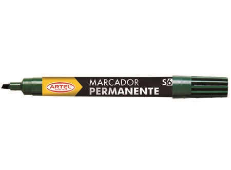  MARCADOR PERMAN.VERDE P.BISELADA ARTEL 60 