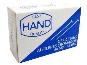  ALFILER CAJA X 50 GR HAND 32 MM. 