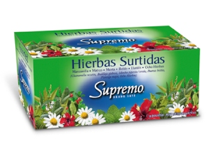  TE HIERBAS DP X 20 UN SURTIDAS SUPREMO 