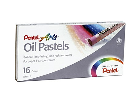  LAPIZ PASTEL 16 COL. PENTEL 