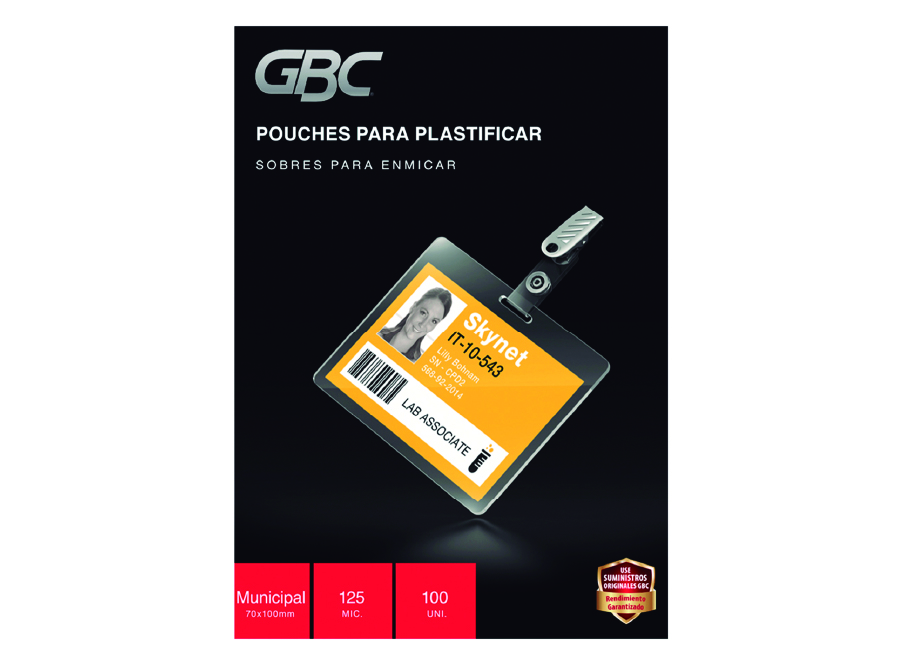  LAMINA TERMOL.MUNICIPAL 70X100 100 UN 125MIC IBICO 