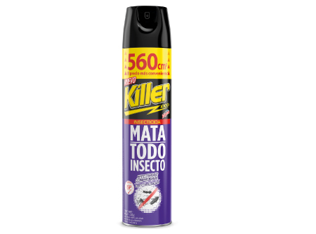  INSECTICIDA A/SOL 560CC KILLER TODO INSECTO 