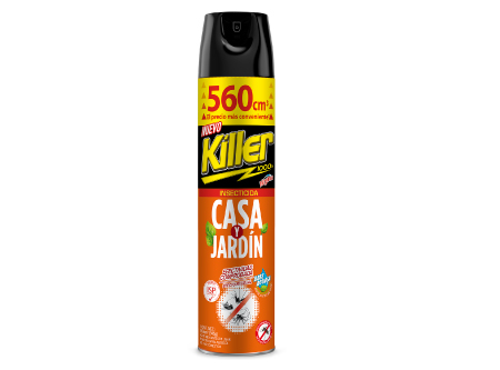  INSECTICIDA A/SOL 560CC KILLER CASA Y JARDIN 