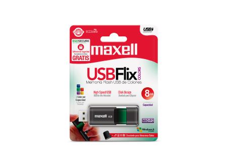  PEN DRIVE  8 GB MAXELL USB FLIX 