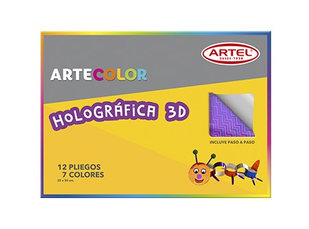  CARPETA ESC. P.HOLOGRAFICO 12 HJ ARTEL 