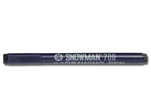  ESTILOGRAFO DESECH 0.4 SNOWMAN 700 NEGRO 