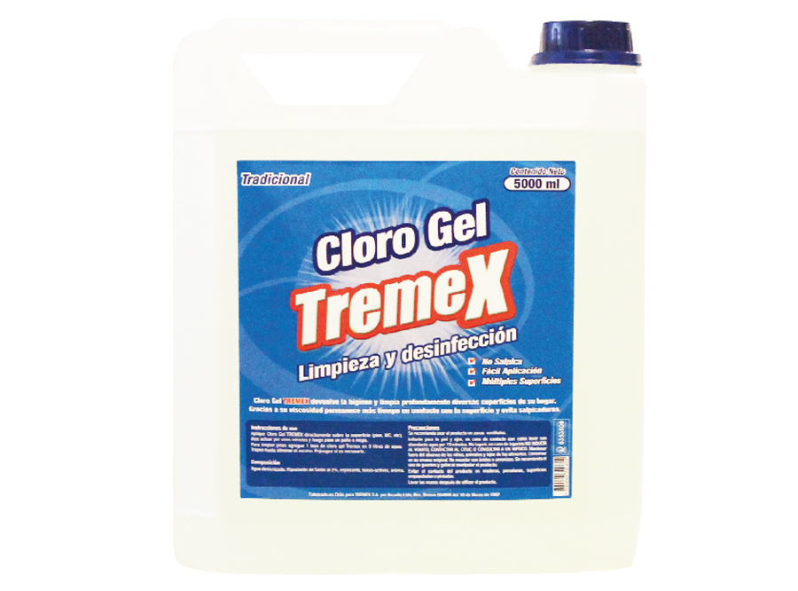  CLORO GEL  5 LT TREMEX 