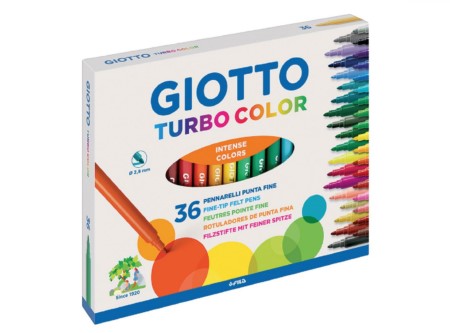  PLUMON ESCOLAR 36 COL.GIOTTO TURBOCOLOR 