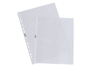  ESP. FUNDA PLASTICA CARTA BLANCA X 1 UN 