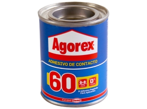  ADHESIVO CONTACTO 120 CC (1/32) AGOREX 60 TARRO. 