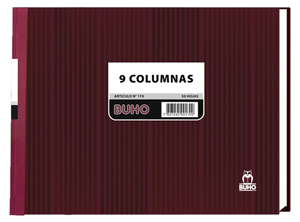 LIBRO CONTAB. TABUL.09 COL.050HJ.BUHO 170 