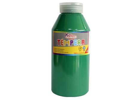  TEMPERA 500 CC.VERDE CLARO ARTEL 